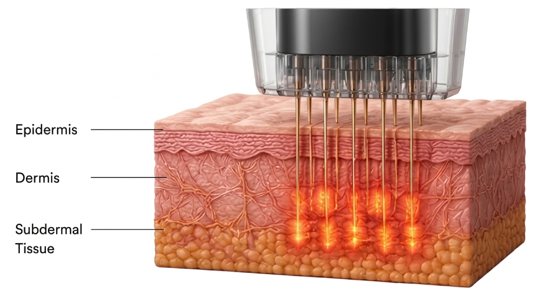 Morpheus8 Cool Microneedling